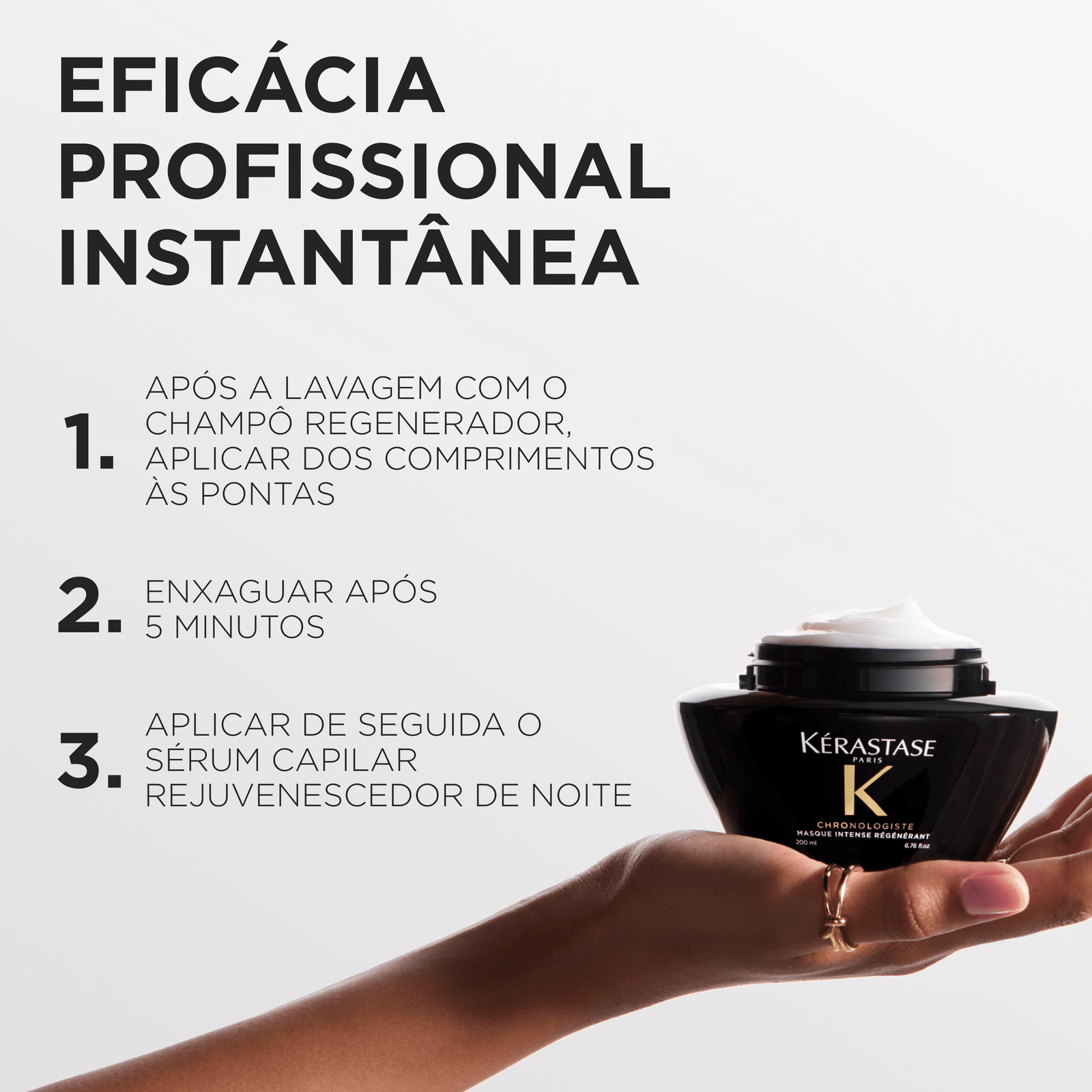 Kérastase Chronologiste Máscara de Regeneração Intensa (200 ml) - Image 5