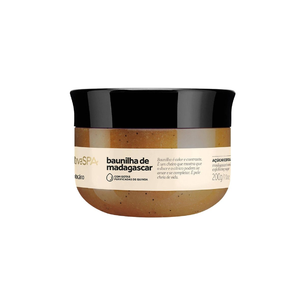 Nativa Spa Açucar Esfoliante Baunilha de Madagáscar